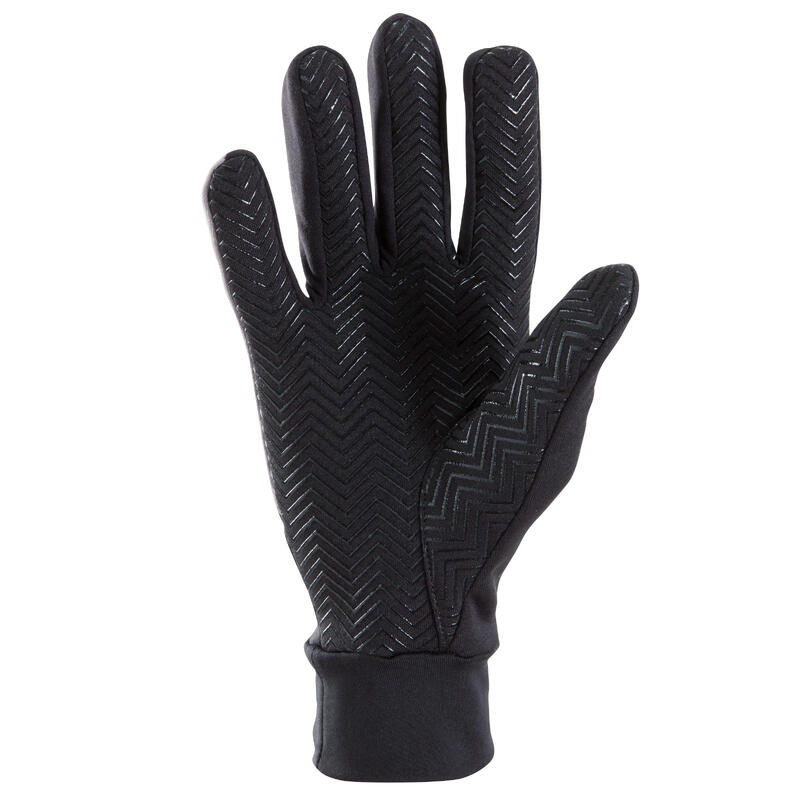 Handschuhe Fussball Keepdry 500 Erwachsene schwarz