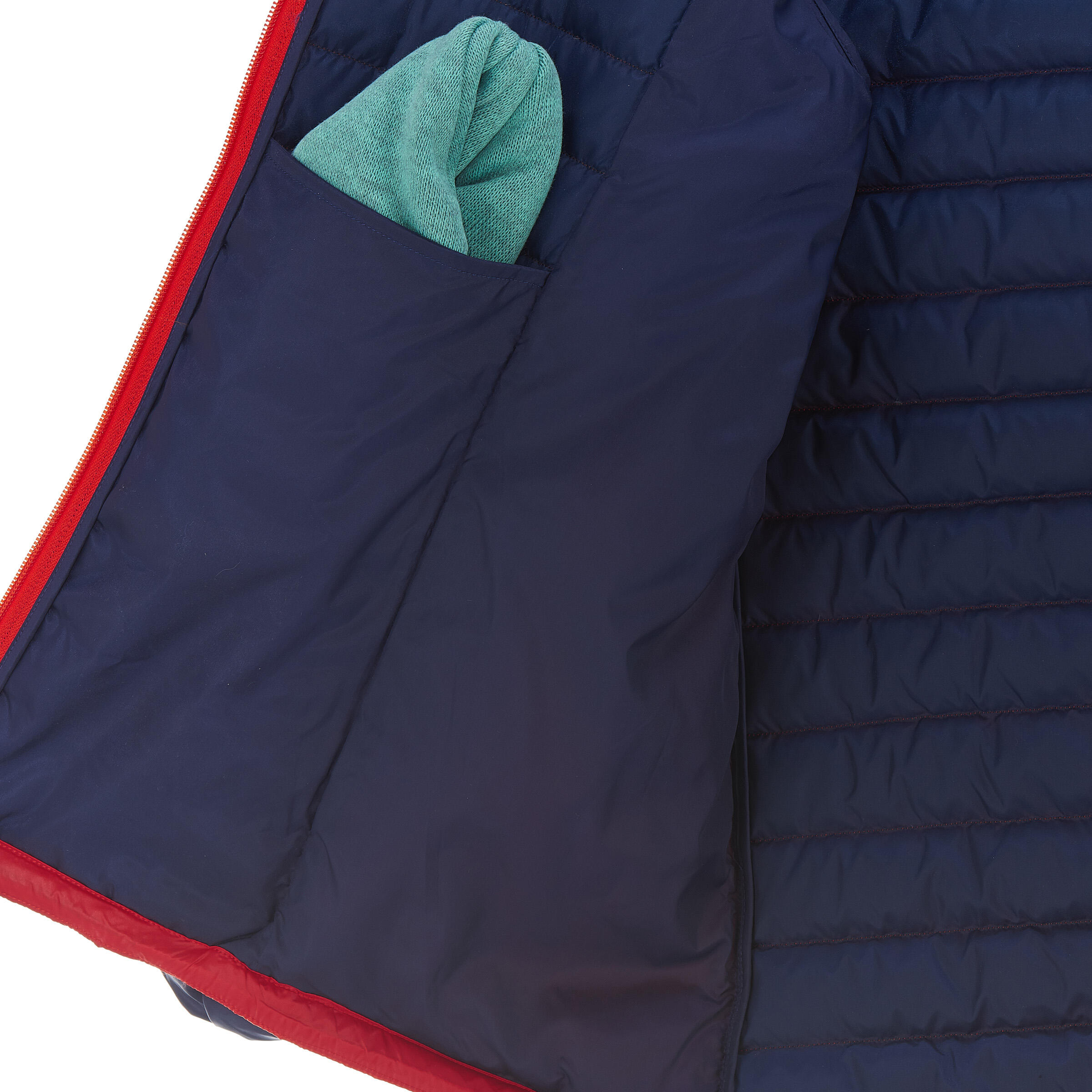 X-Light men's quilted hiking jacket red 9/18