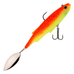 LEURRE PÊCHE DU BROCHET SPINTAIL 12.5 CM ORANGE CHART