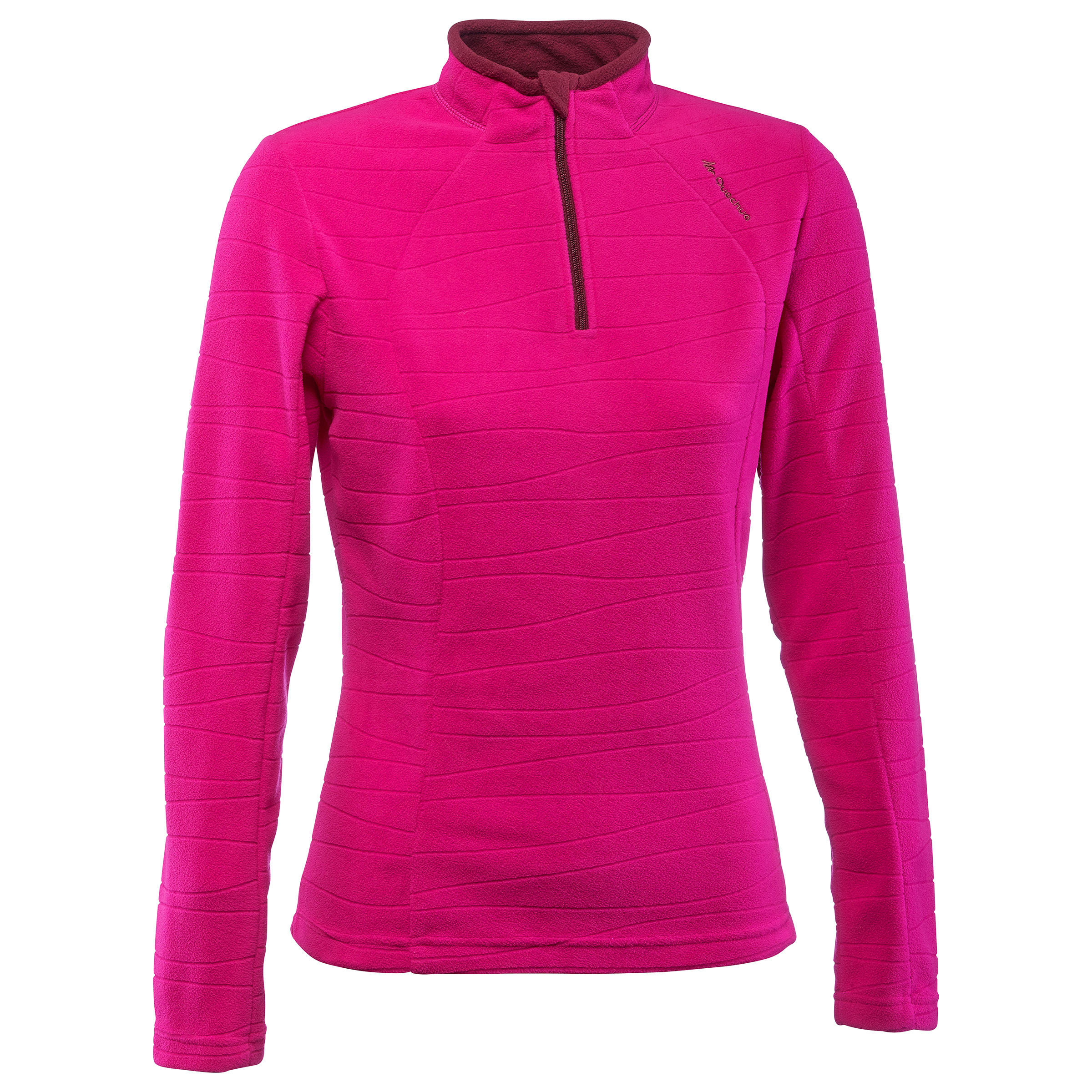 

Women' Mountain Hiking Fleece Forclaz 50 - Emboss Pink