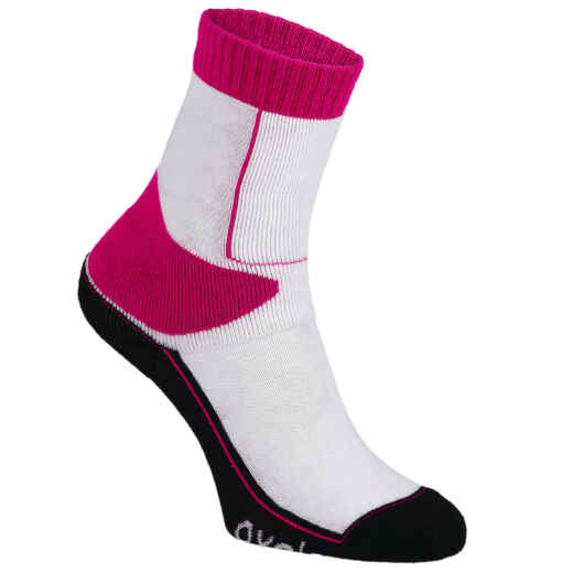 
      Skatesocken Oxelo Play Kinder pink/weiss
  