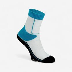Chaussettes roller enfant PLAY bleu blanc
