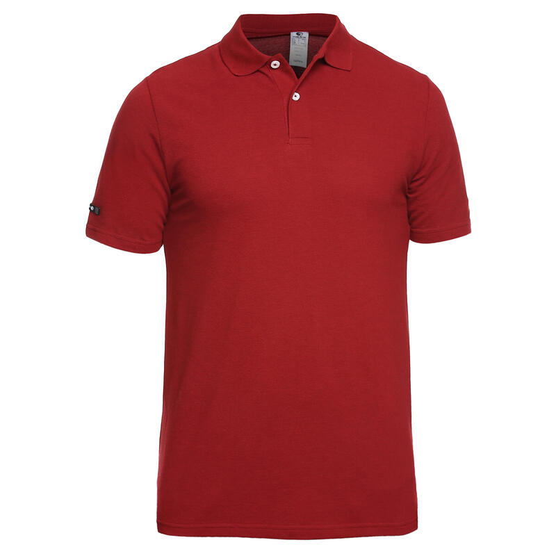 Men s Golf Polo  T  Shirt  500 Marron Red