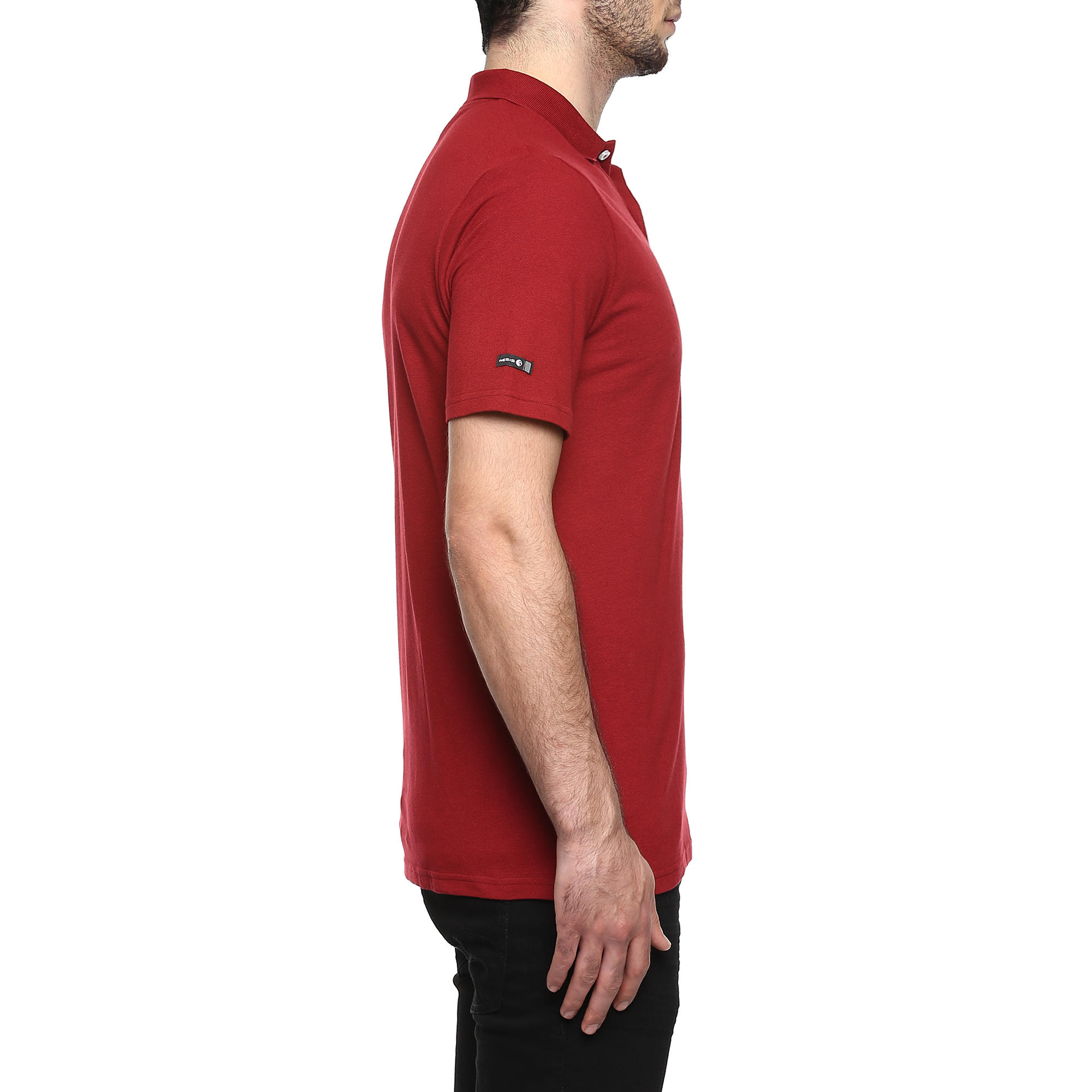 

Men's Golf Polo T-Shirt 500 Marron Red