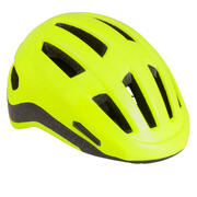 CASCO BICICLETA URBANA 500 AMARILLO FLUORESCENTE