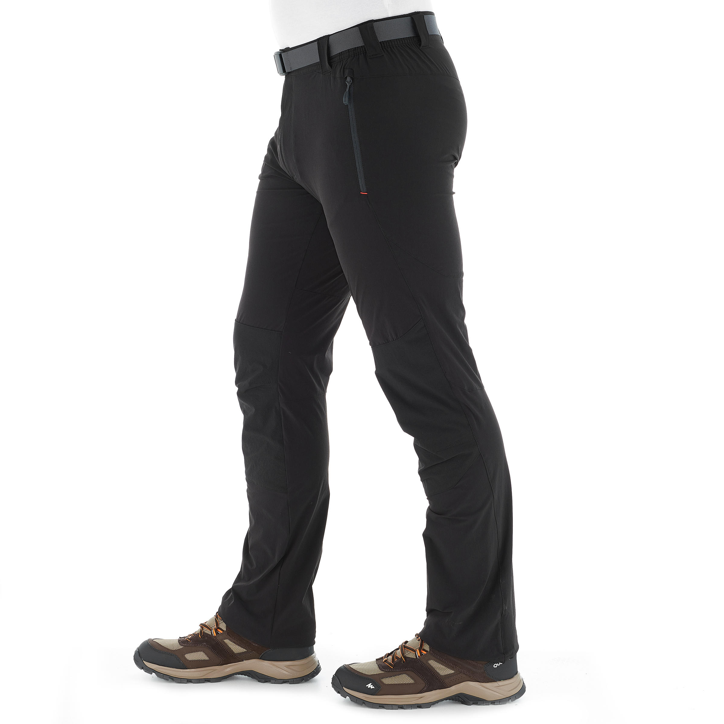 Buy QUECHUA Mens FORCLAZ 500 Hiking Trousers Black W28 L30 Online at Low  Prices in India  Amazonin