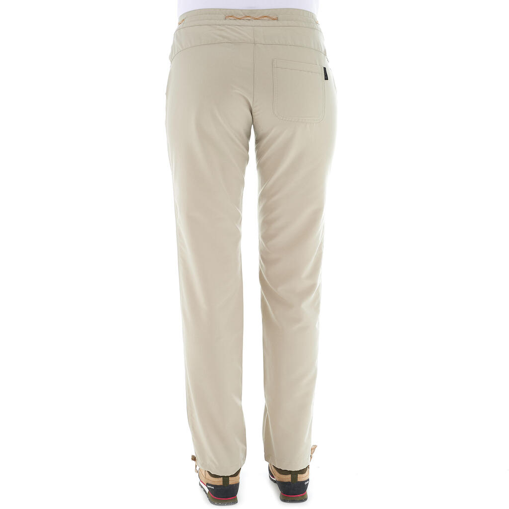 Pantalon randonnée nature NH100 marine femme