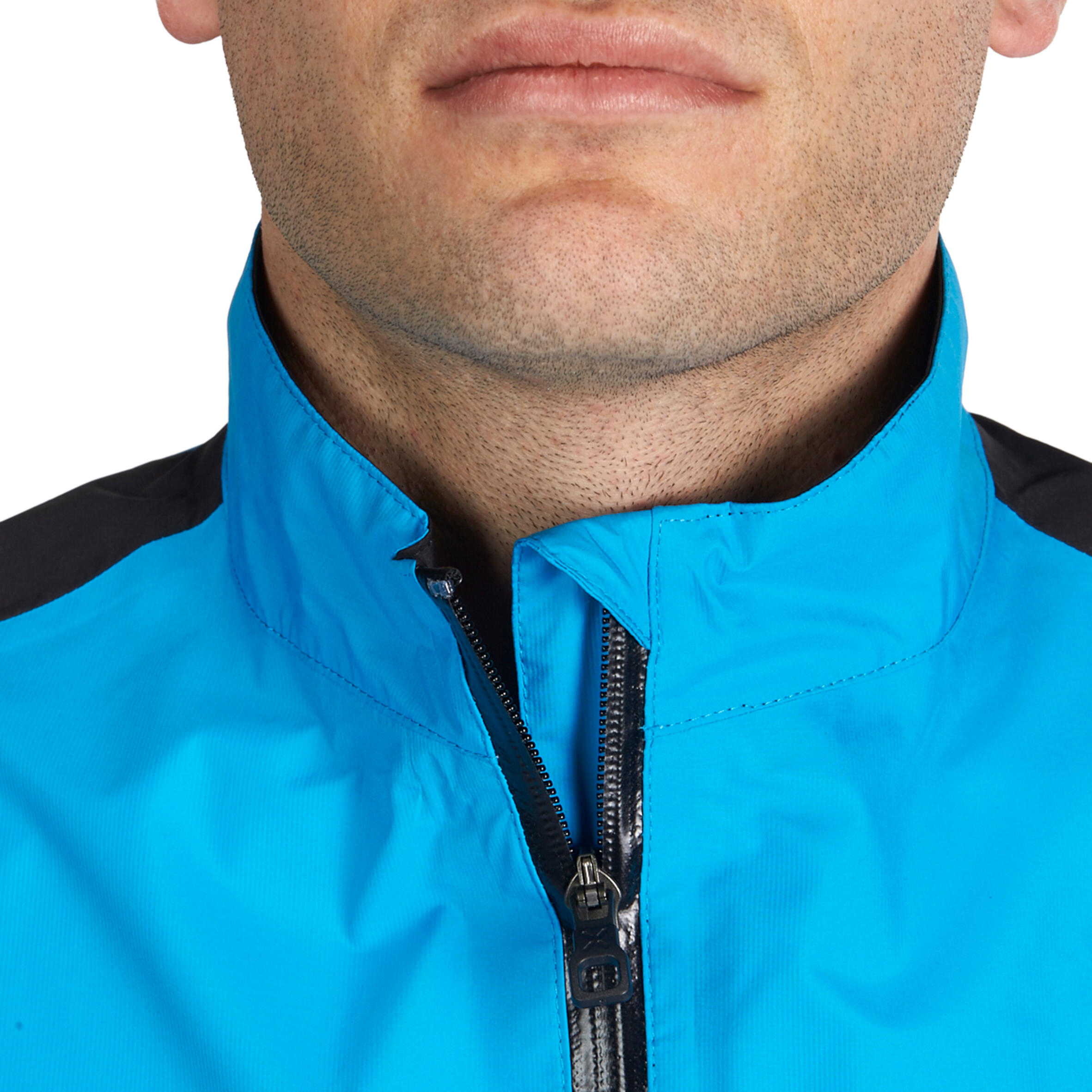 900 Mountain Biking Rainproof Jacket - Blue/Black 7/20