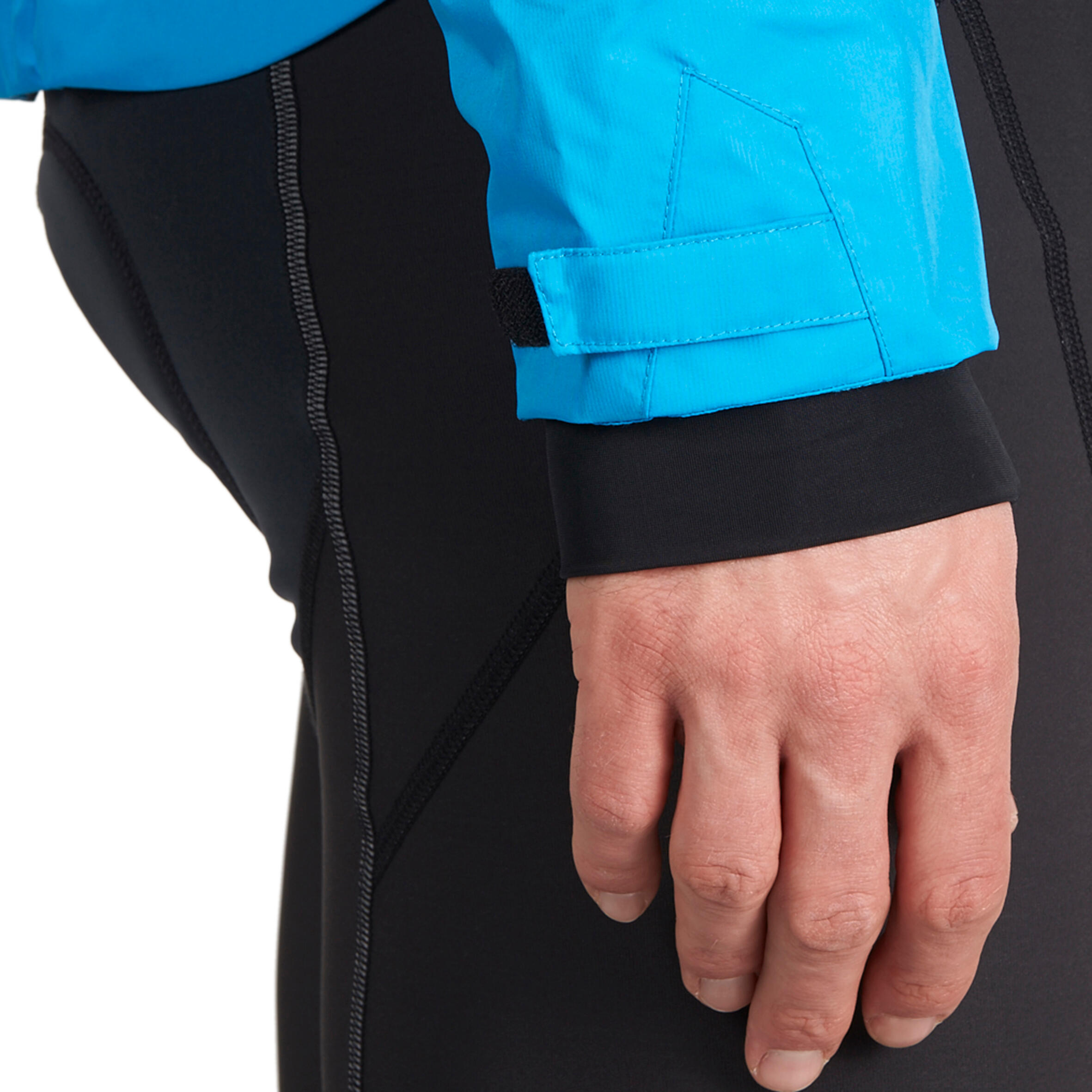 900 Mountain Biking Rainproof Jacket - Blue/Black 11/20