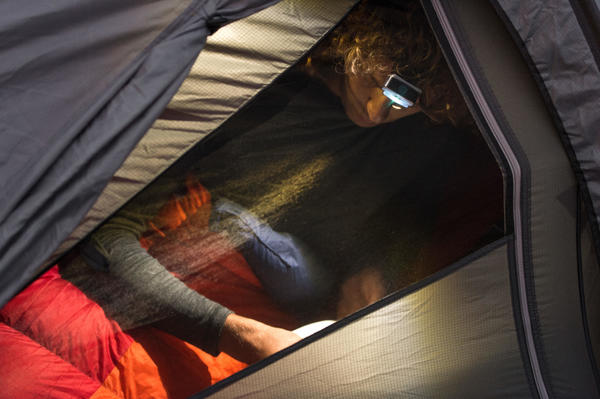 Schlafen im Zelt Outdoorzelt