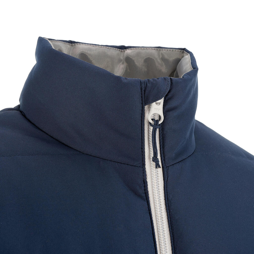 Wattierte Jacke Hike 100 Mädchen dunkelblau