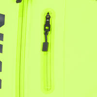 Plento dviratininko ir turistinė striukė šaltam orui „520“, neoninė geltona