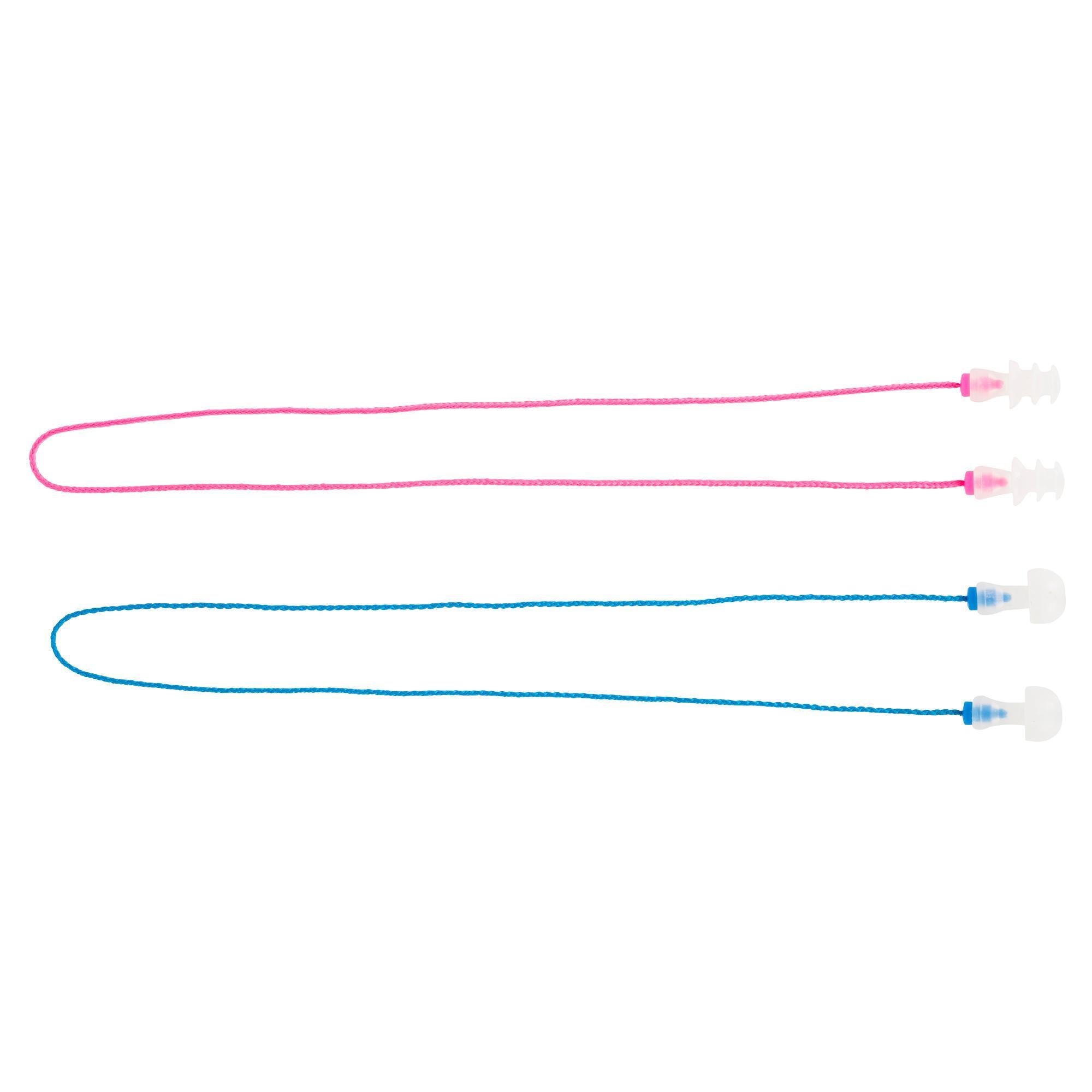 Swimming Ear Plugs with Strap Decathlon
