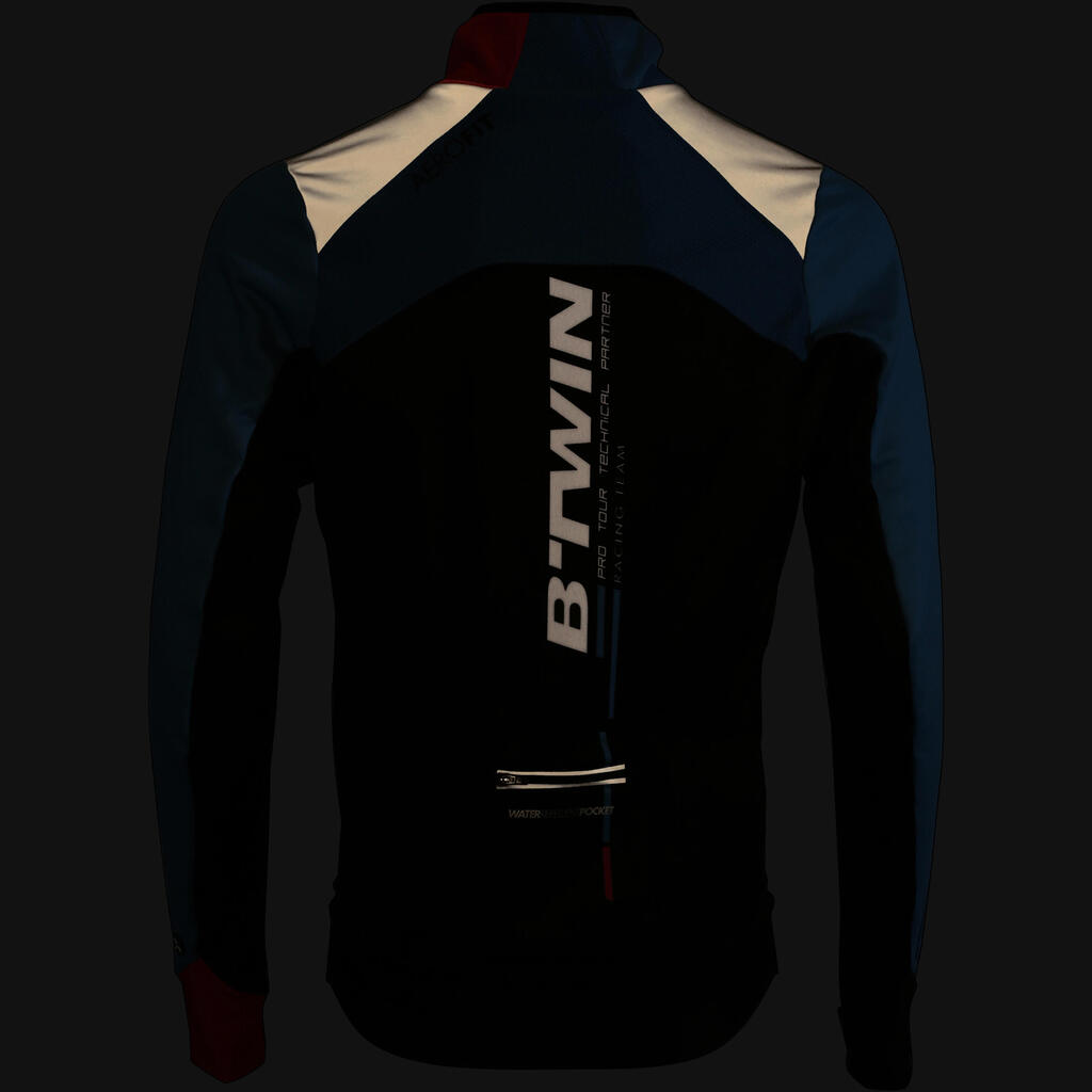 Fahrrad Winterjacke RR 900 für kalte Temperaturen schwarz