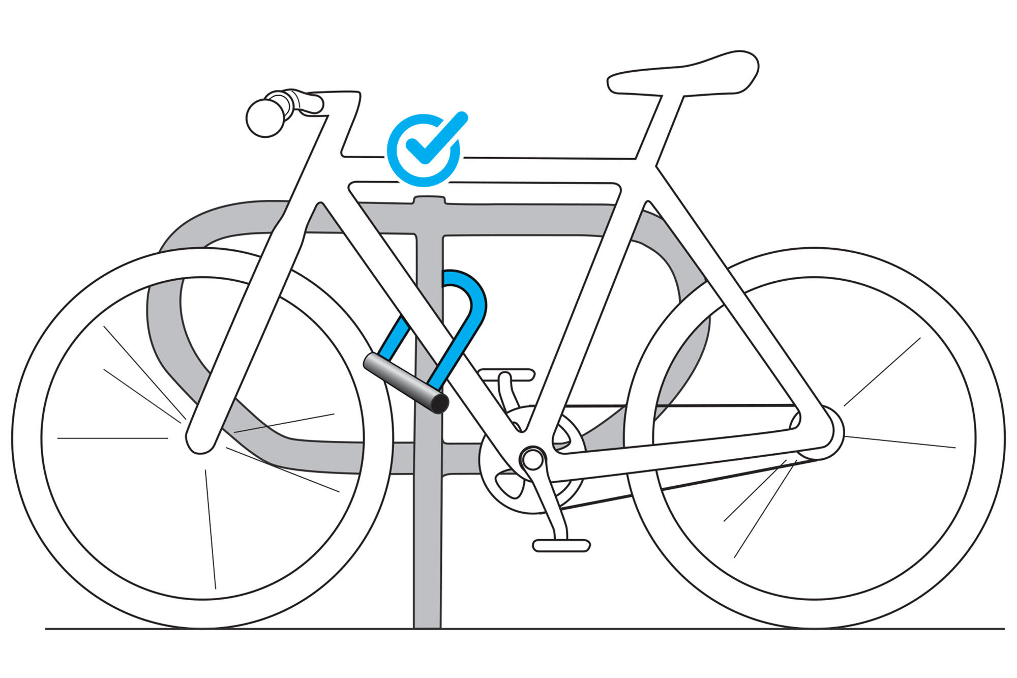 decathlon bike locks