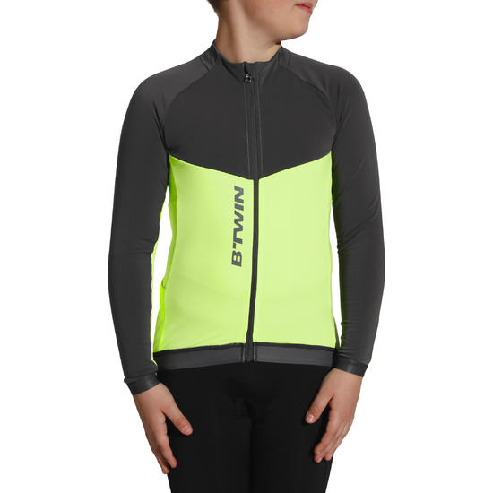 MAILLOT MANCHES LONGUES JUNIOR 900 JAUNE MAILLOT MANCHES LONGUES JUNIOR 900 JAUNE