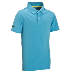 POLO GOLF ENFANT INTAC'TEE Turquoise