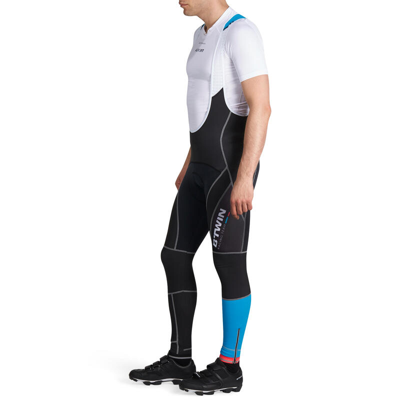 Aerofit Cycling Bib Tights Black VAN RYSEL Decathlon