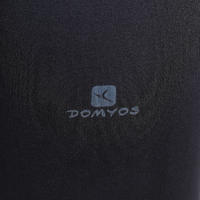 מכנסי טייץ ללא תפרים לריקוד לנשים - שחור