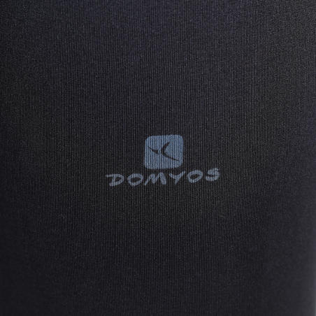 מכנסי טייץ ללא תפרים לריקוד לנשים - שחור