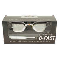 900 B-FAST Swimming Goggles - White Silver, Mirror Lenses