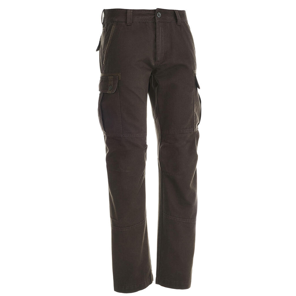 Pantalón Arpenaz 500 WARM H CAFÉ