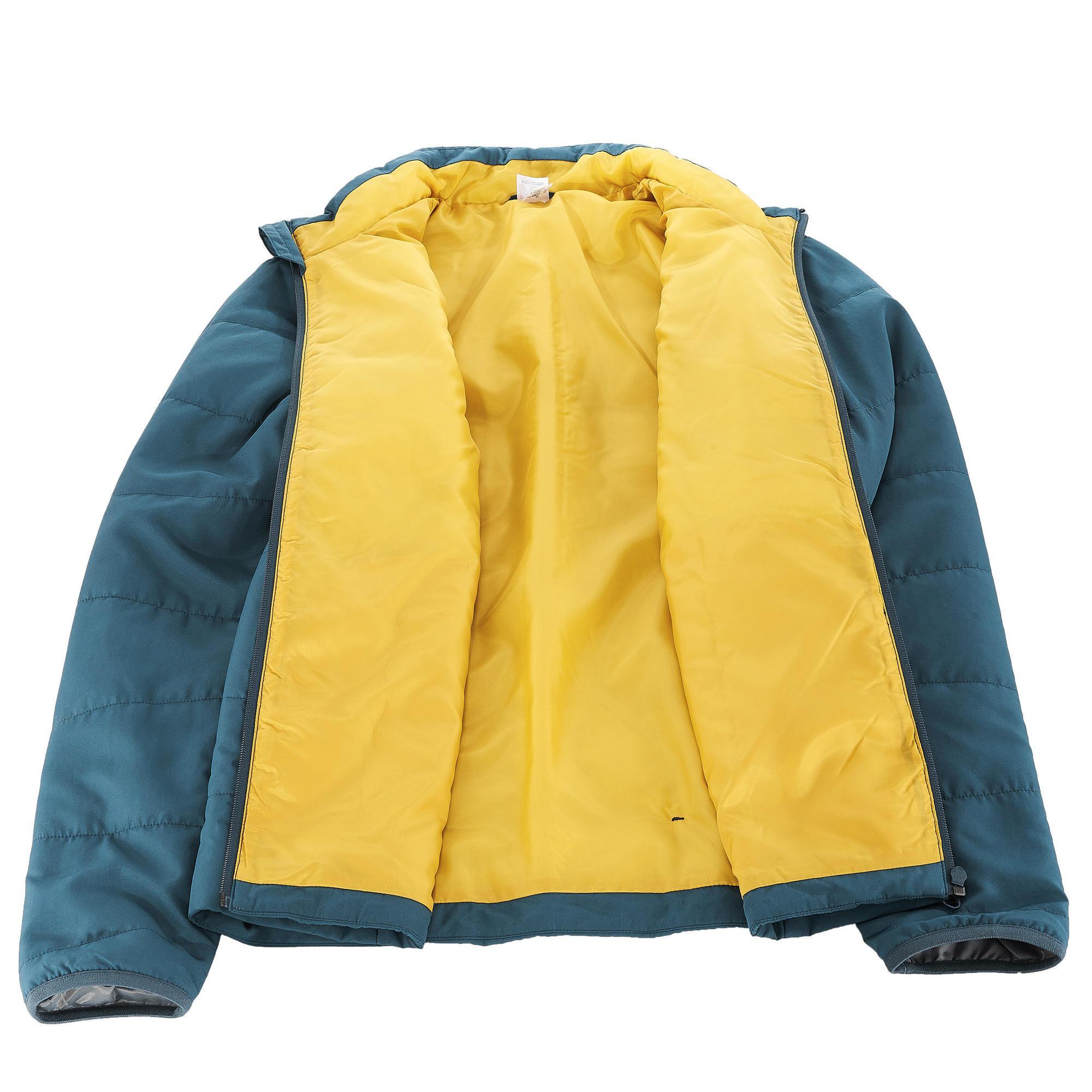 men's hiking padded jacket nh100