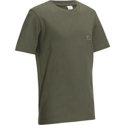 T-SHIRT chasse 100 JUNIOR VERT