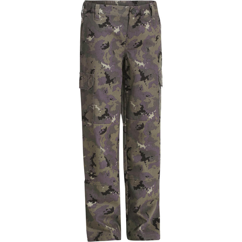 Pantalon de chasse junior camouflage Pantalon de chasse junior camouflage