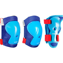 Комплект защиты для роликов для детей 3x2 синий PLAY Oxelo