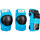 Комплект защиты 3x2 для роликов, скейтборда, самоката для детей синий basic OXELO