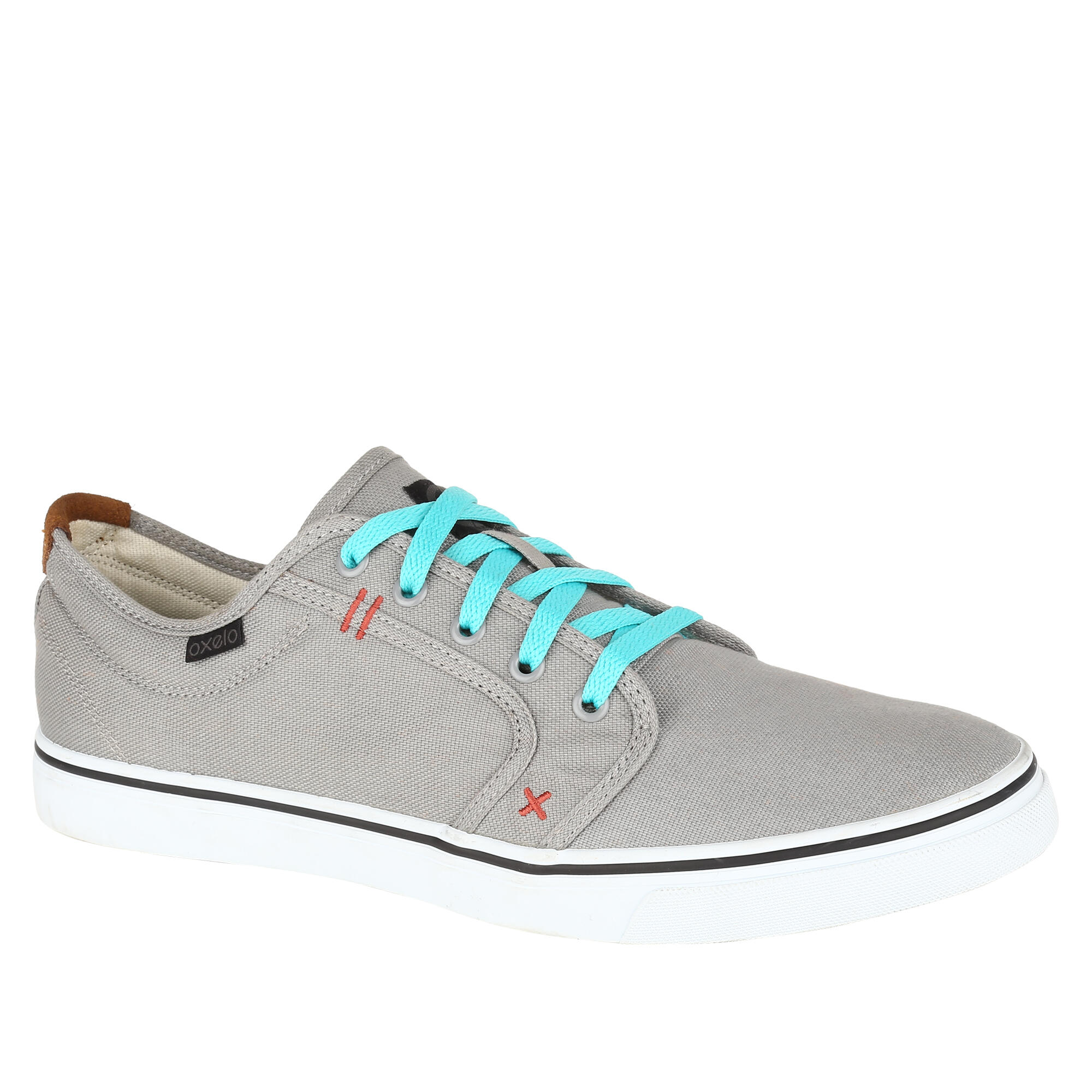SKATEBOARDING CANVAS SHOES PLAY GREY