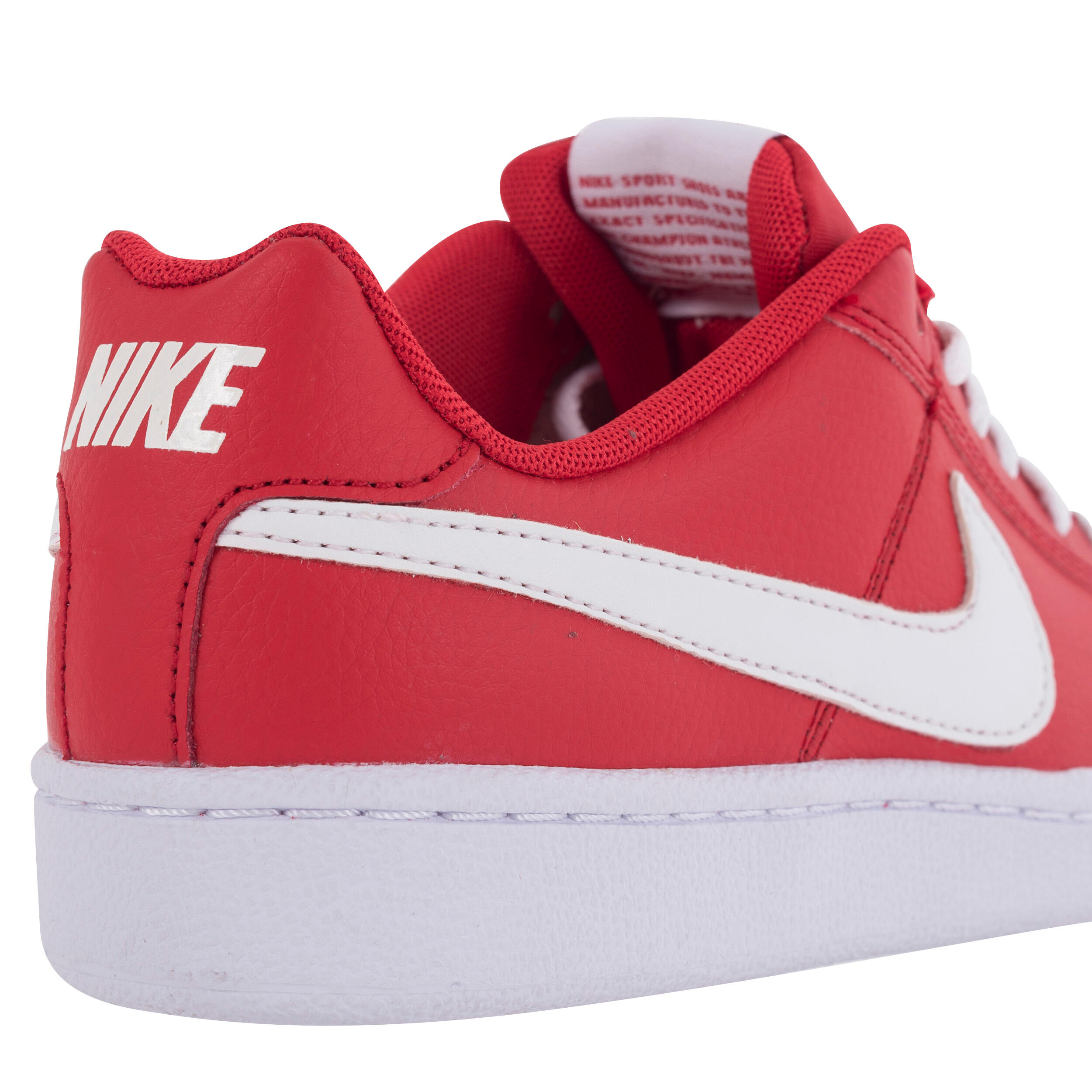 Court Royale Junior Tennis Shoes - Red 8/9