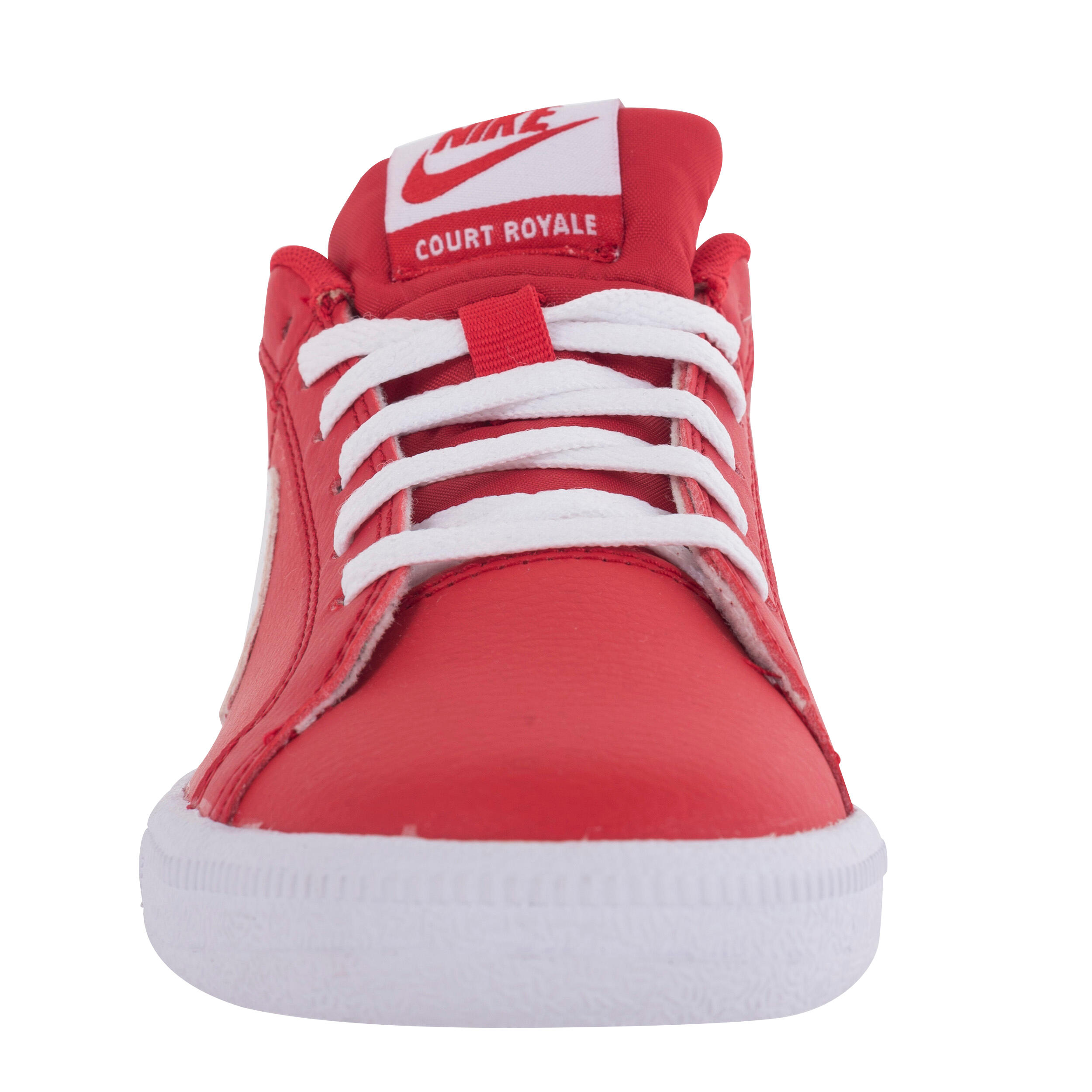Court Royale Junior Tennis Shoes - Red 4/9