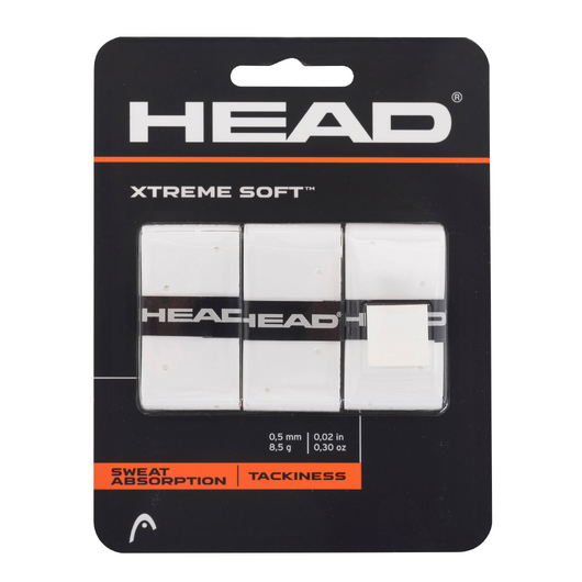 SURGRIP DE RAQUETTE DE TENNIS XTREME SOFT BLANC
