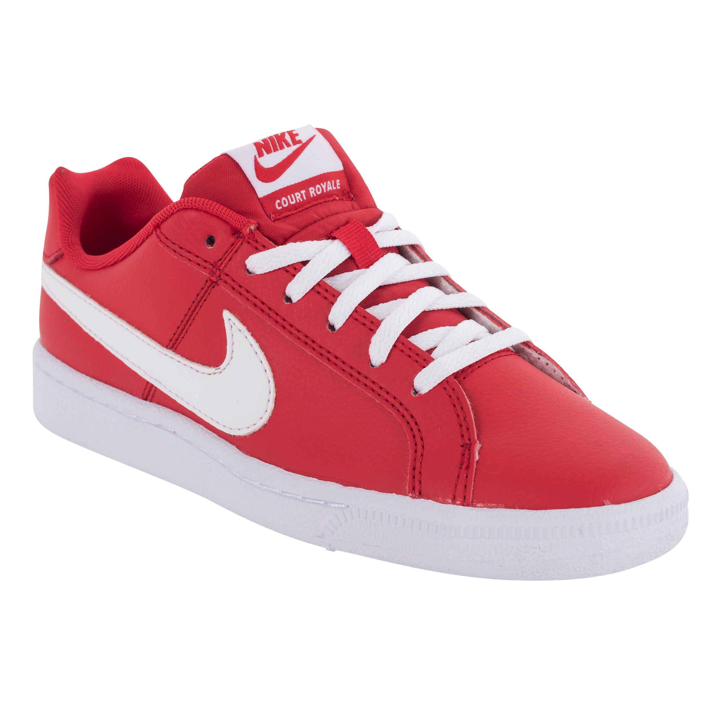 Court Royale Junior Tennis Shoes - Red 1/9