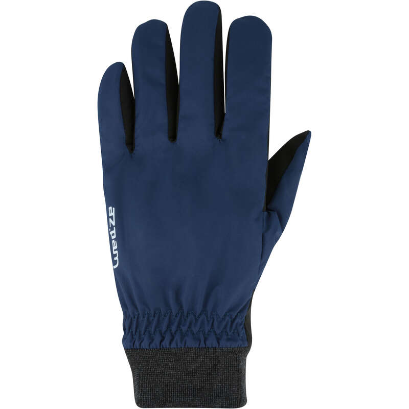 ADULT ON PISTE SKIING GLOVES Ski Wear - AD D-SKI GLOVE WARM FIT - BLUE WEDZE - Ski Wear