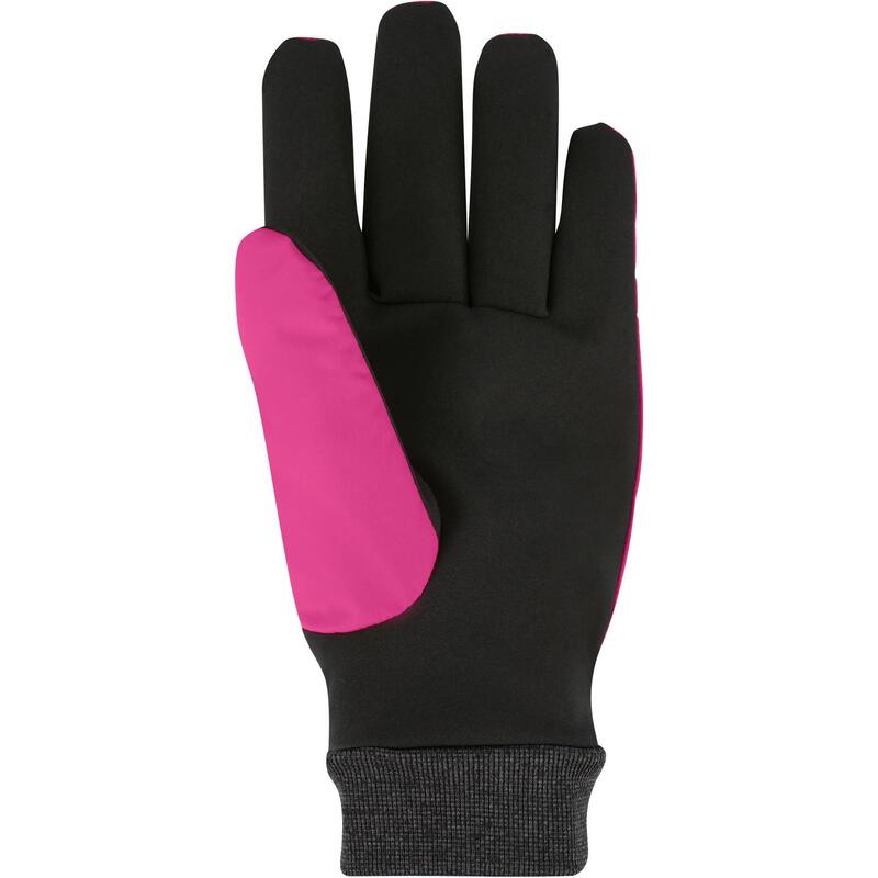 WARM FIT ADULT DOWNHILL SKIING GLOVES - PINK