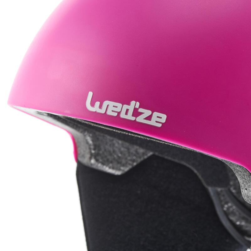 Casco sci bambina H100 rosa