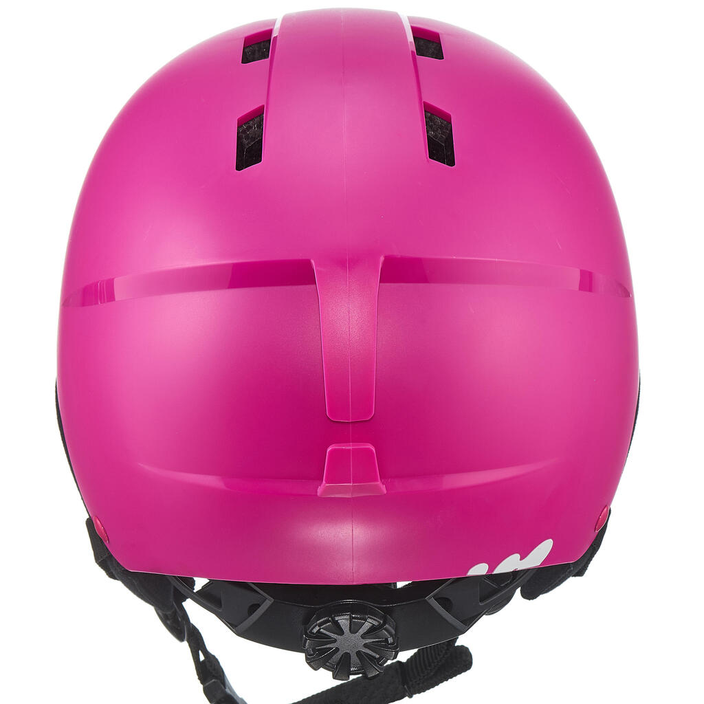 KIDS’ SKI HELMET H100 NEON YELLOW