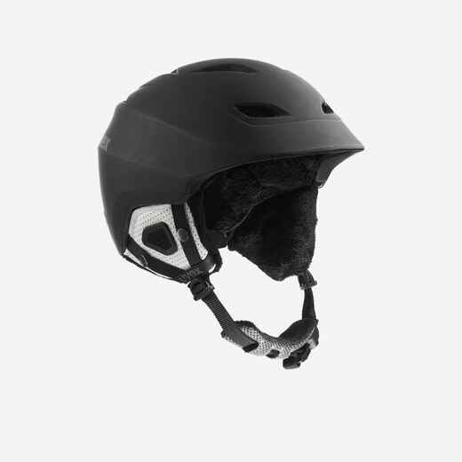 
      Black Saga adult snowboard and ski helmet
  