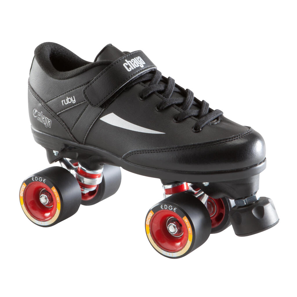 Rollschuhe Quad Derby Chaya Erwachsene schwarz