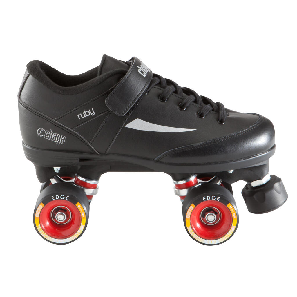 Rollschuhe Quad Derby Chaya Erwachsene schwarz