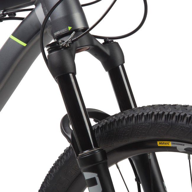 rockrider 520 grey lime