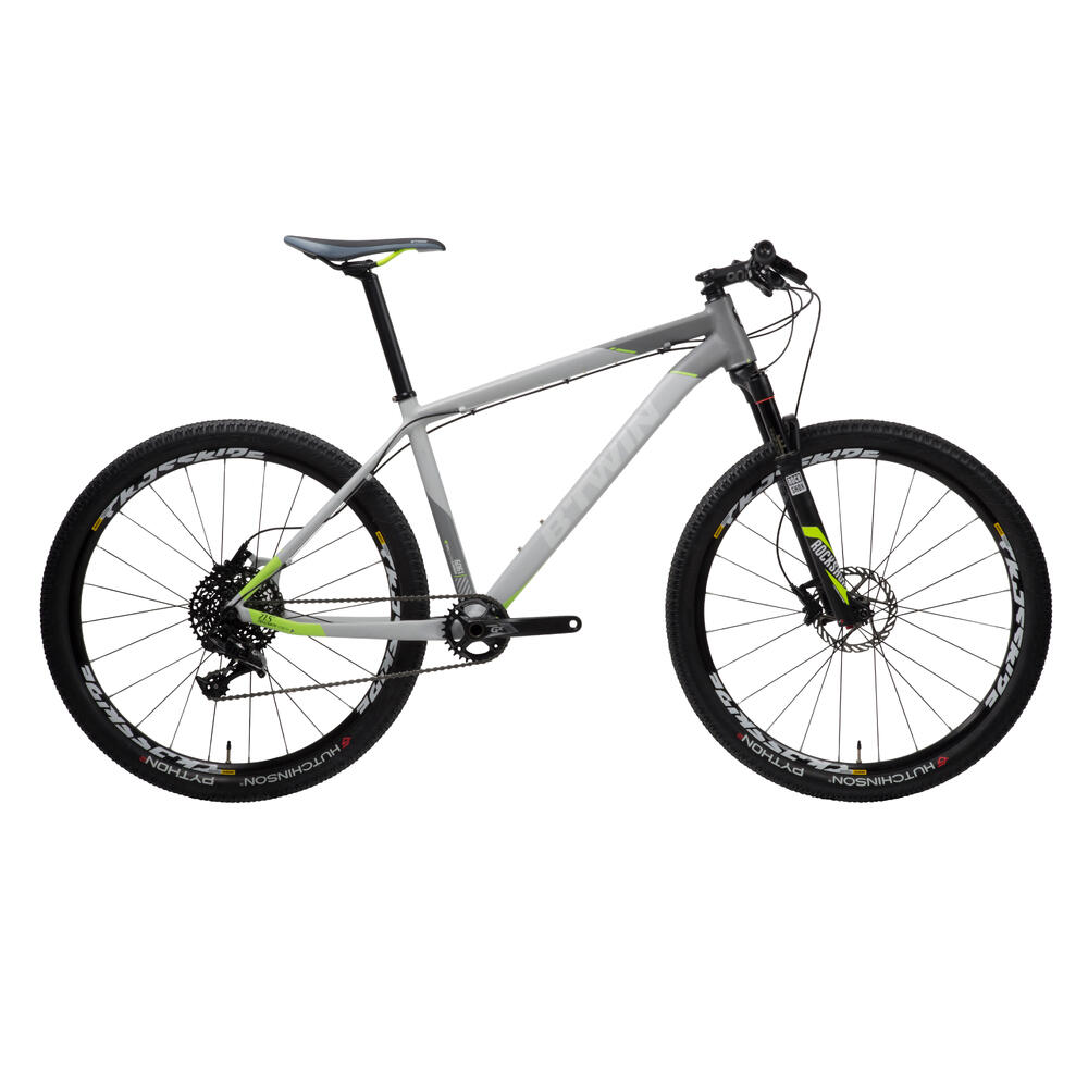 Vtt btwin jaune fluo new arrivals