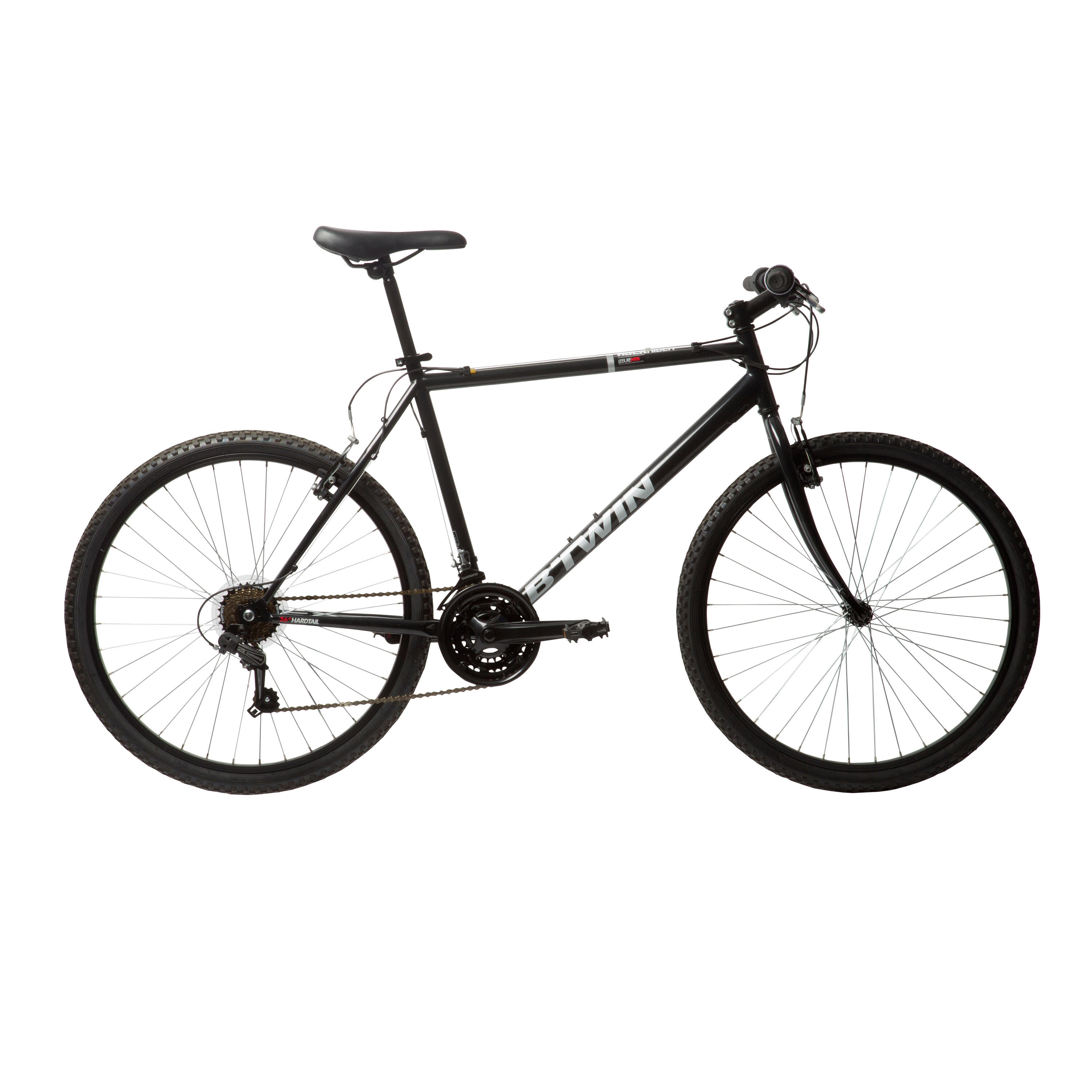 Rockrider 300 Mountain Bike - Black 1/2
