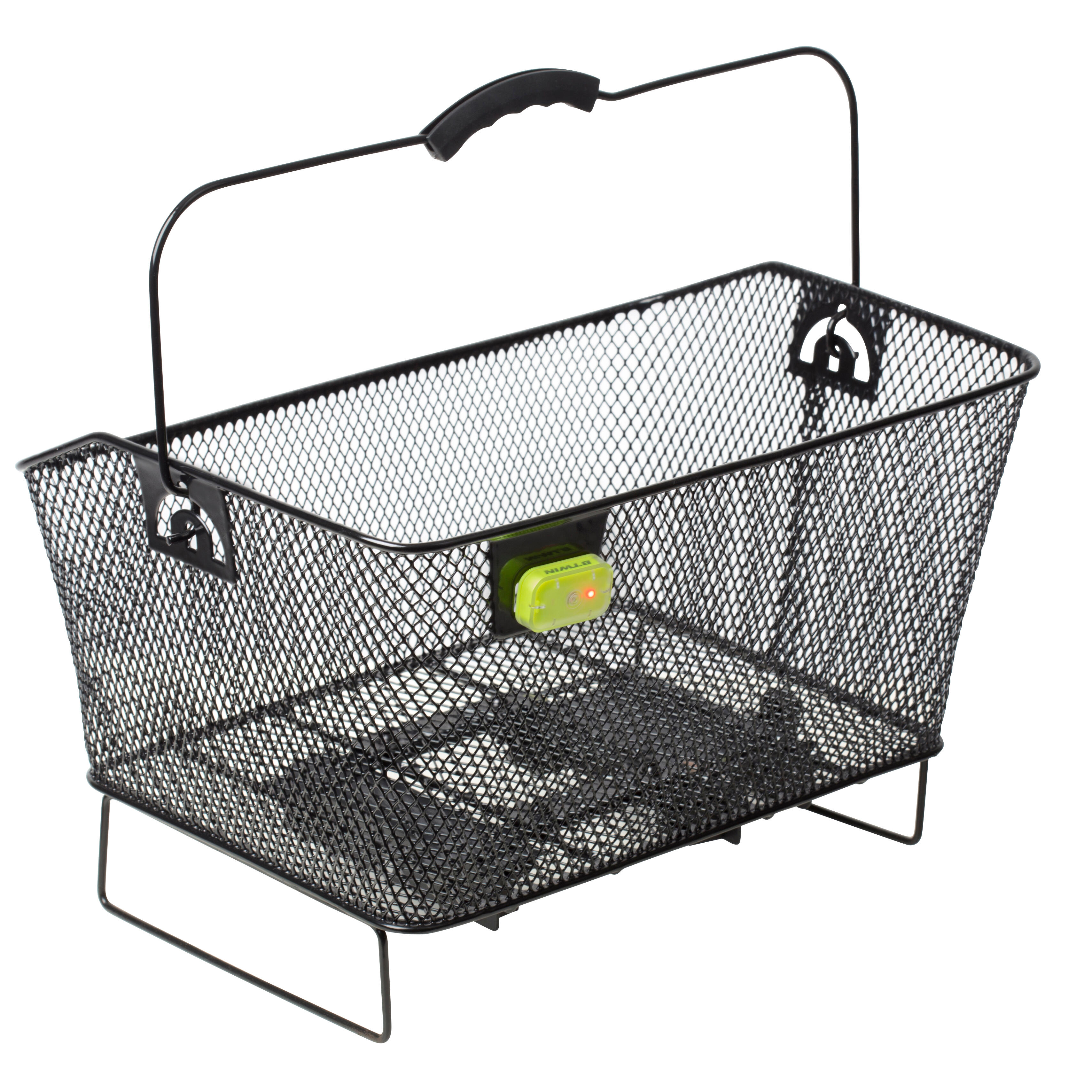 rear bike basket with lid