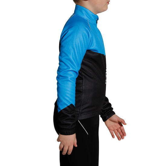 VESTE VELO 500 ENFANT NOIR BLEU VESTE VELO 500 ENFANT NOIR BLEU