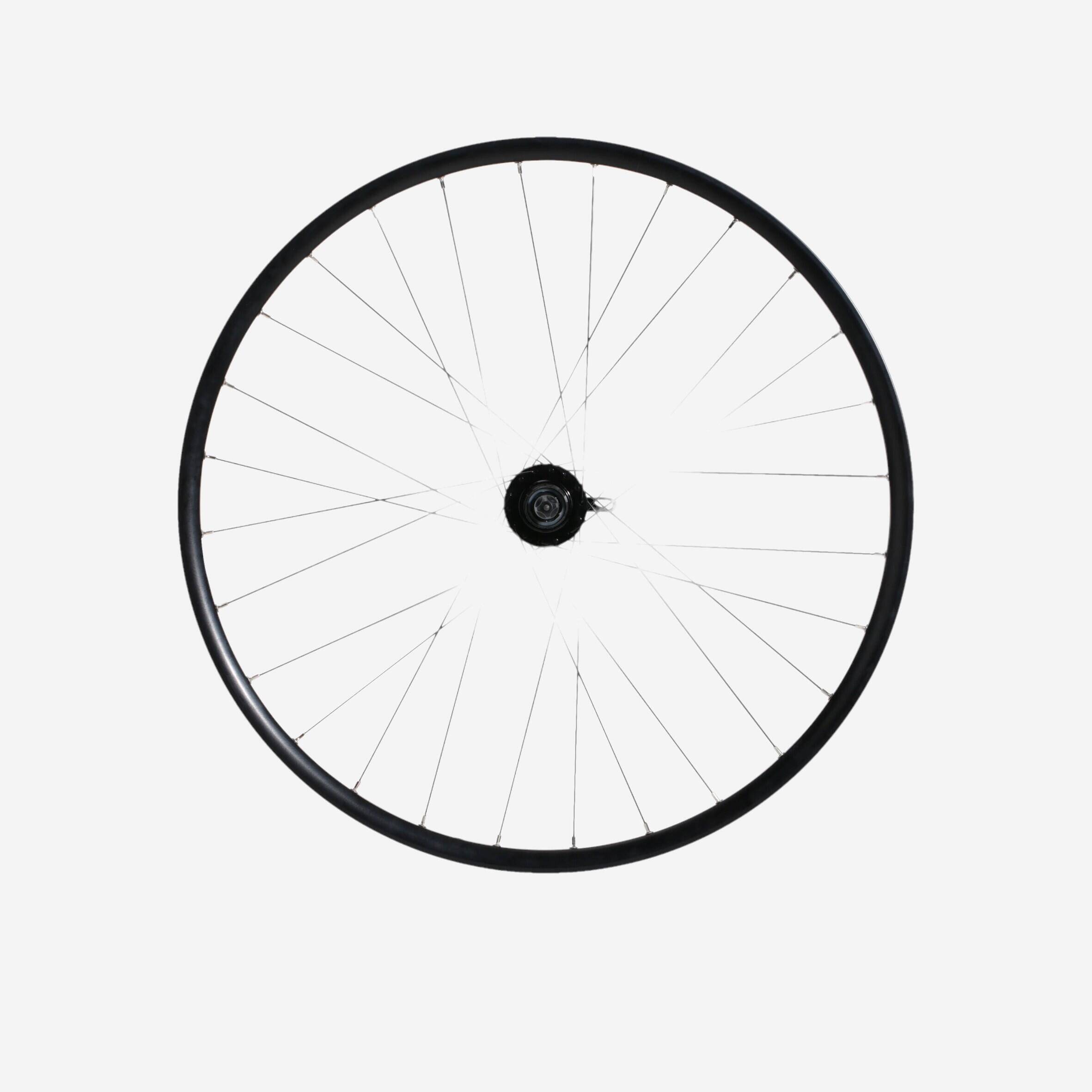 27.5x19c Double-Walled QR Cassette Disc Brake Mountain Bike Rear Wheel -  1
