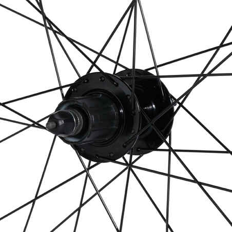 27.5x19c Double-Walled QR Cassette Disc Brake Mountain Bike Rear Wheel